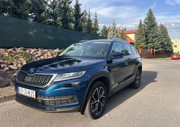 Skoda Kodiaq cena 131900 przebieg: 71000, rok produkcji 2021 z Wałbrzych małe 277